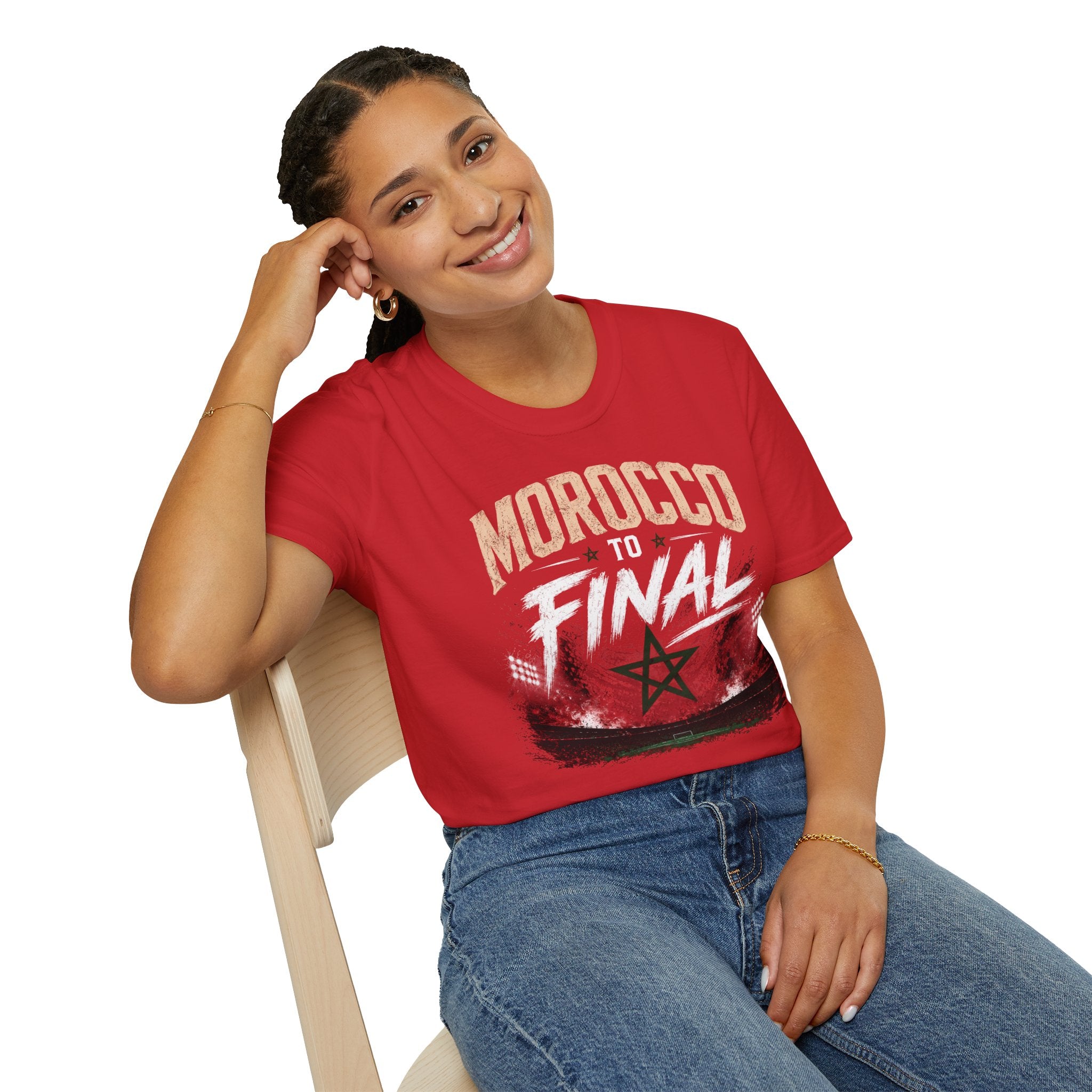 Morocco to Final T-Shirt — Soccer World Cup Fan Tee