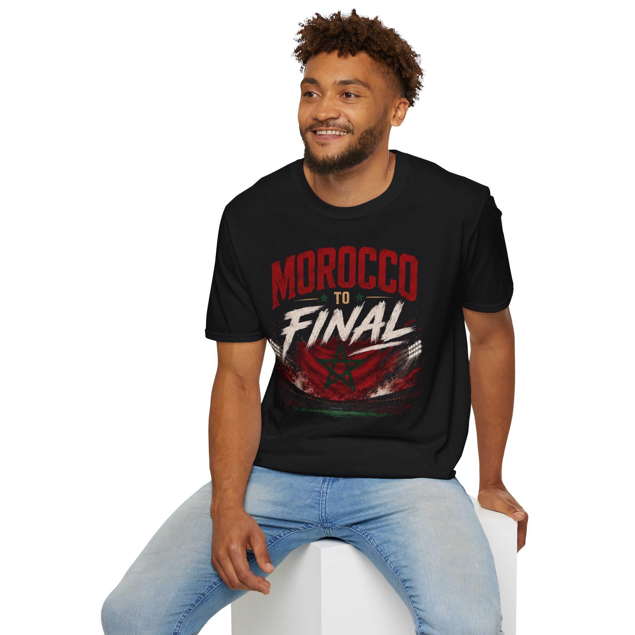 Morocco to Final T-Shirt — Soccer World Cup Fan Tee