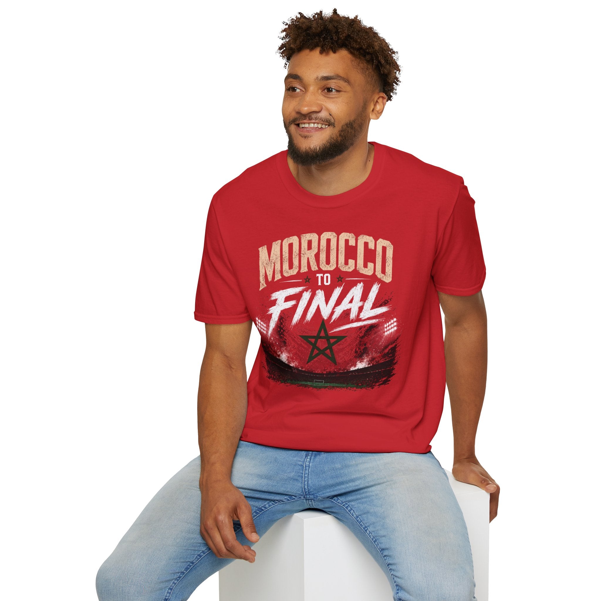 Morocco to Final T-Shirt — Soccer World Cup Fan Tee