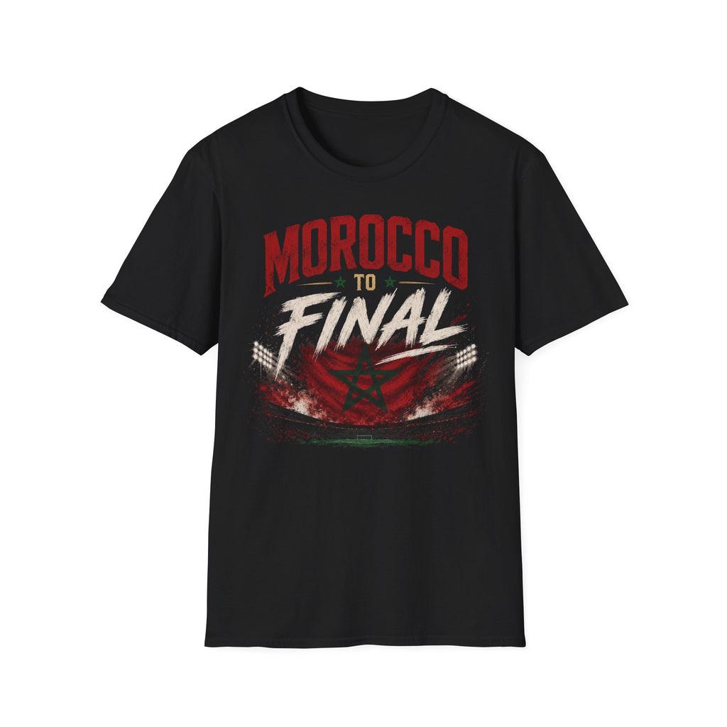 Morocco to Final T-Shirt — Soccer World Cup Fan Tee
