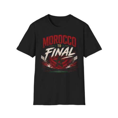 Morocco to Final T-Shirt — Soccer World Cup Fan Tee
