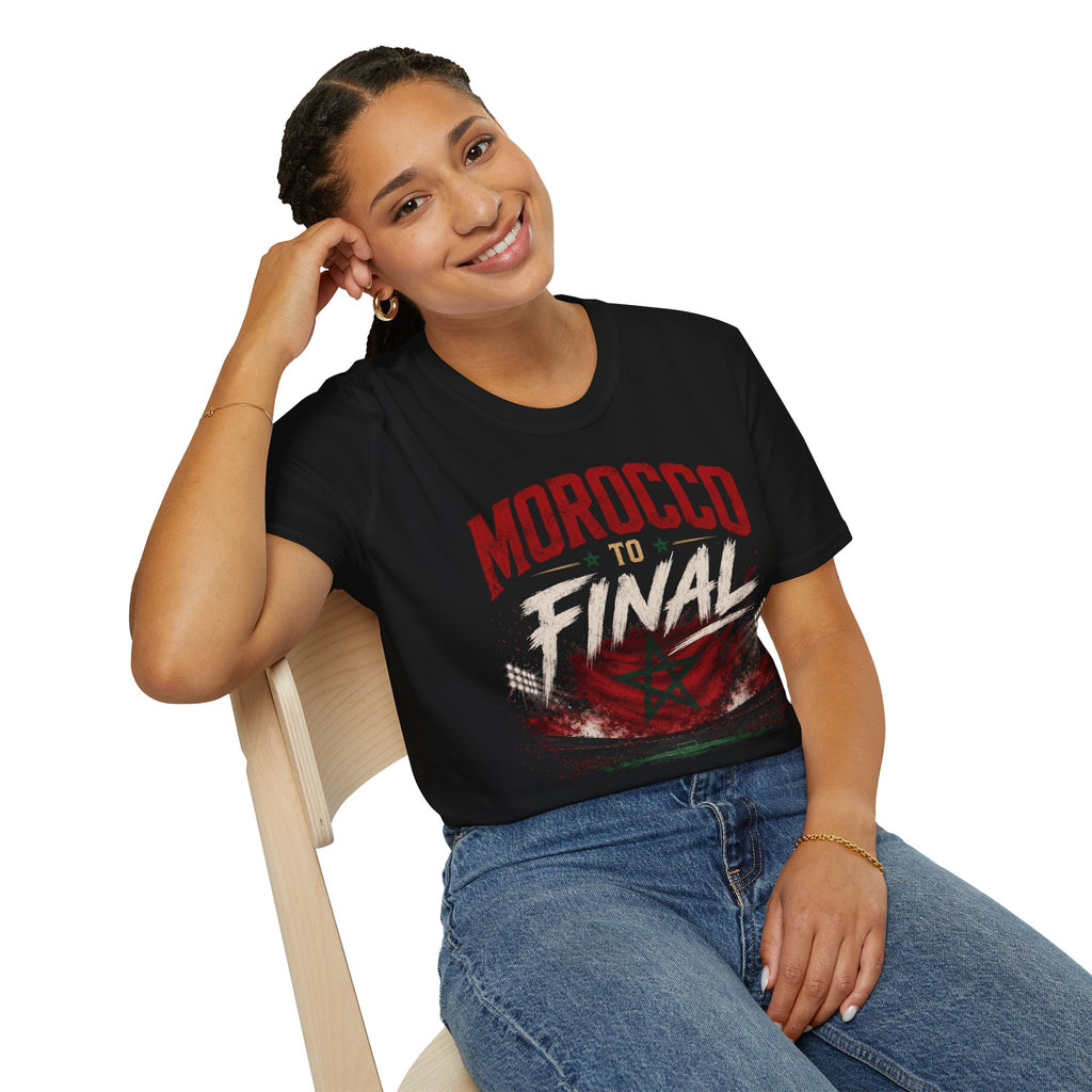 Morocco to Final T-Shirt — Soccer World Cup Fan Tee