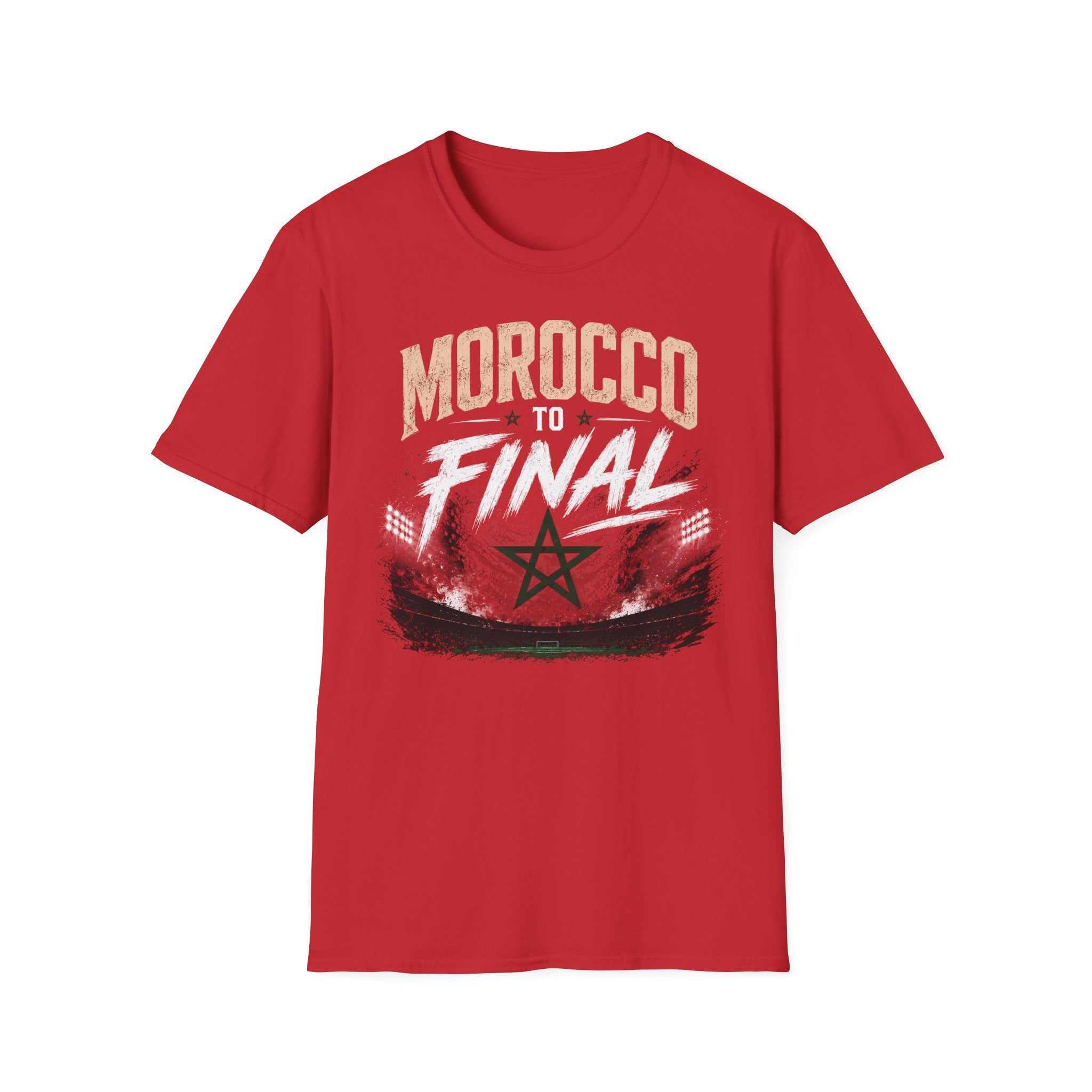 Morocco to Final T-Shirt — Soccer World Cup Fan Tee