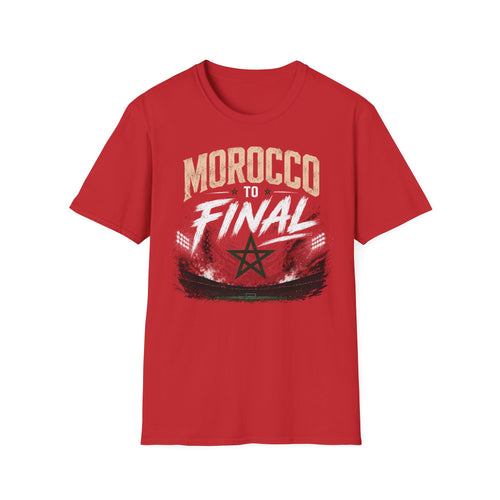 Morocco to Final T-Shirt — Soccer World Cup Fan Tee